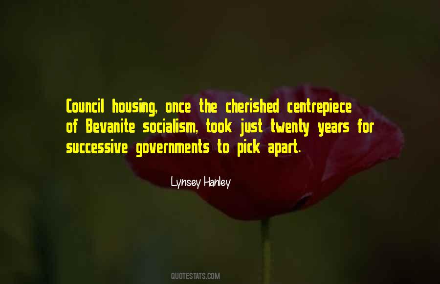 Quotes About Council Housing #203594