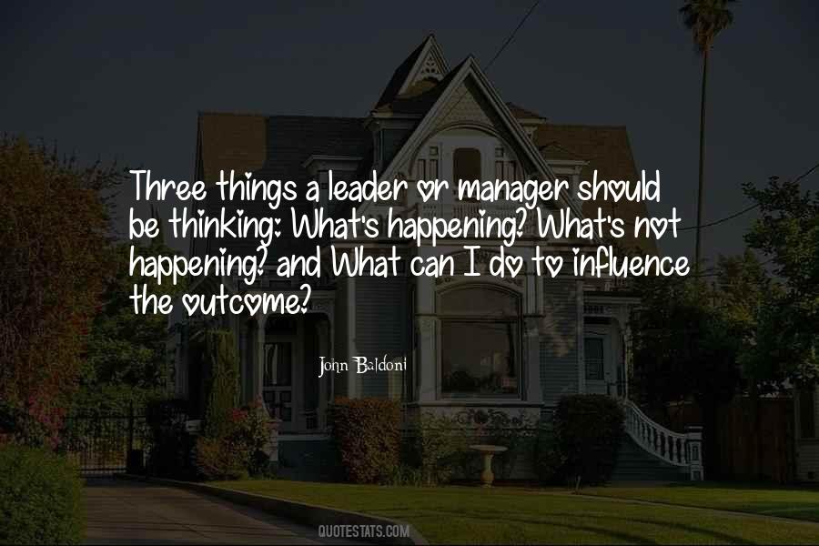 Quotes About Leader Vs Manager #1130439