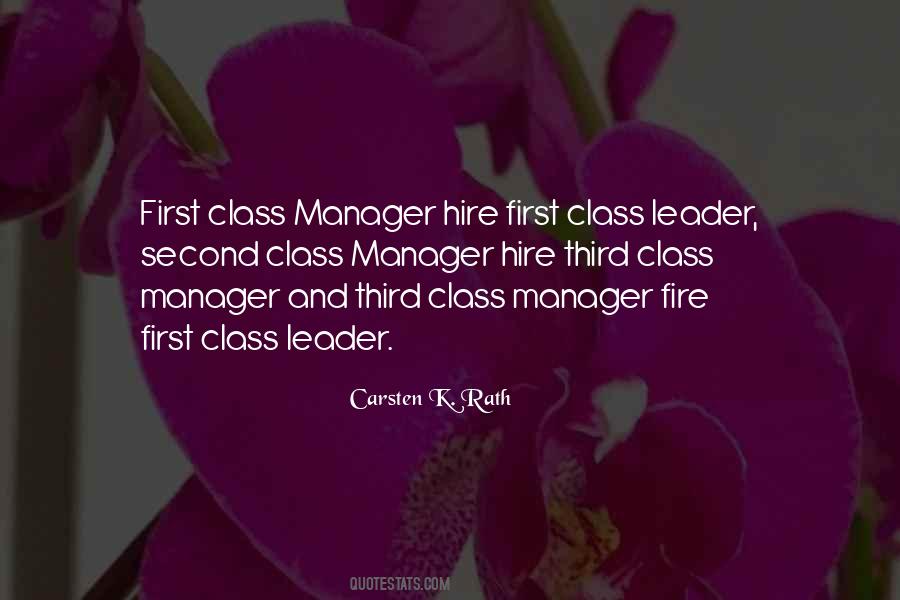 Quotes About Leader Vs Manager #1402563