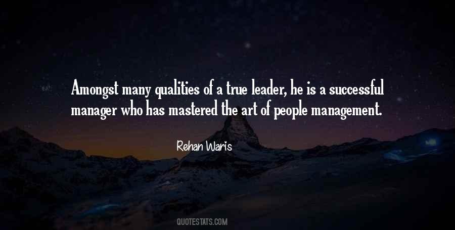 Quotes About Leader Vs Manager #1522913