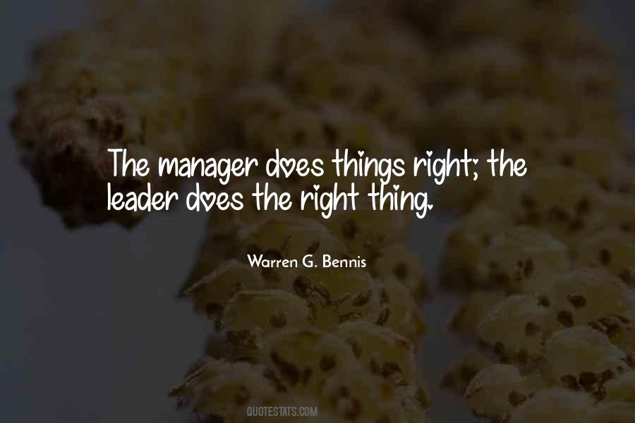 Quotes About Leader Vs Manager #319061