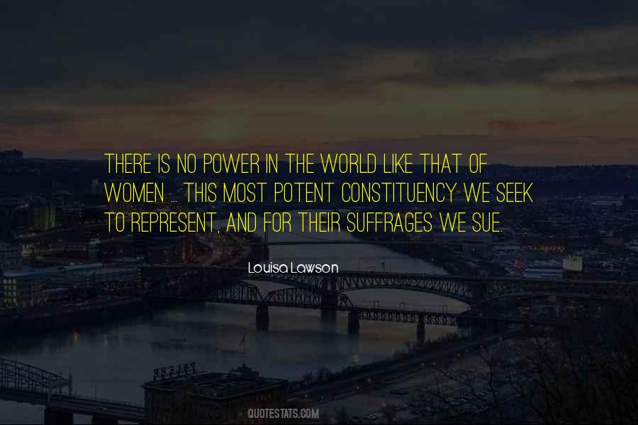 Quotes About Women's Suffrage #1149993