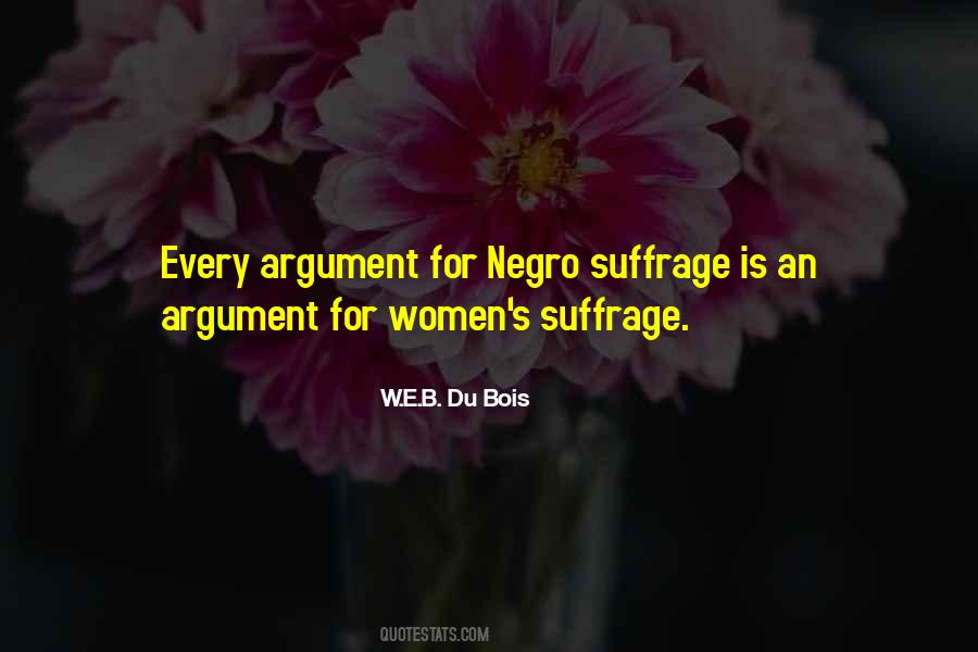 Quotes About Women's Suffrage #384867