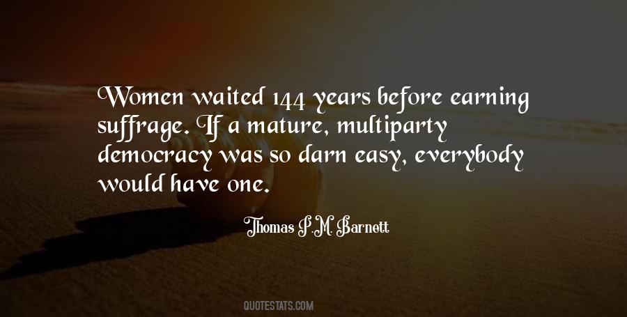 Quotes About Women's Suffrage #579714
