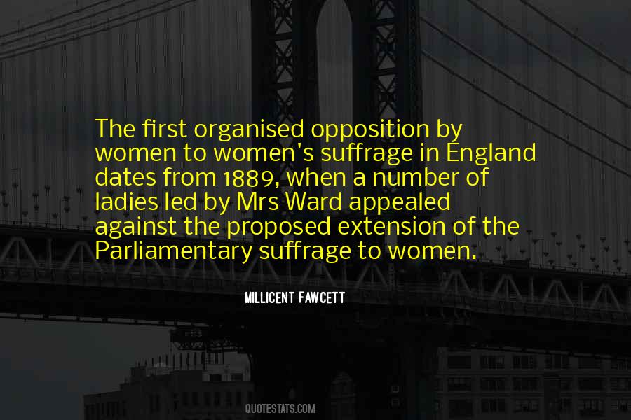 Quotes About Women's Suffrage #637167
