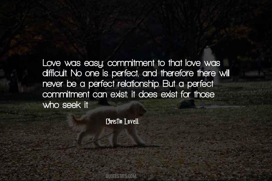 Quotes About No Perfect Love #1439765