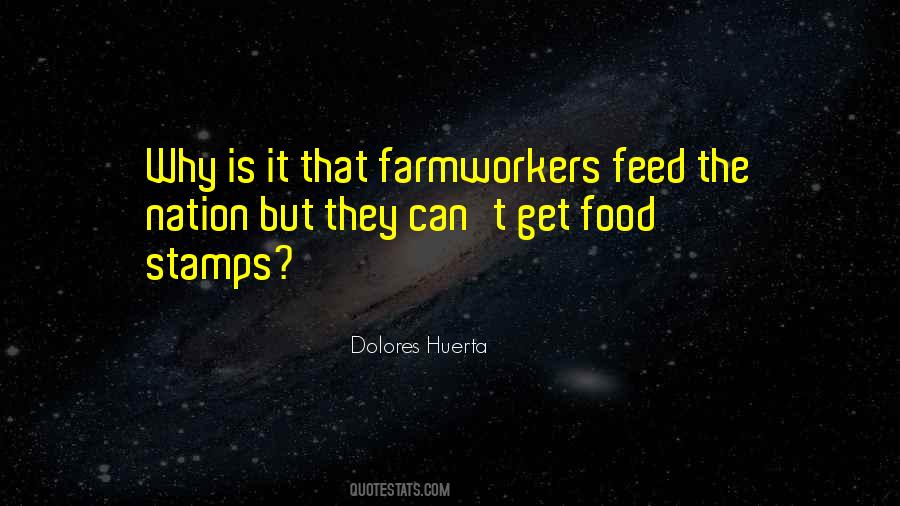 Quotes About Food Stamps #355667