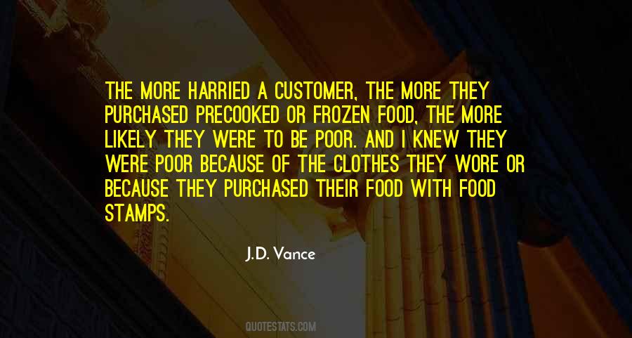 Quotes About Food Stamps #70243
