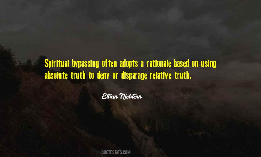 Quotes About Relative Truth #1258548