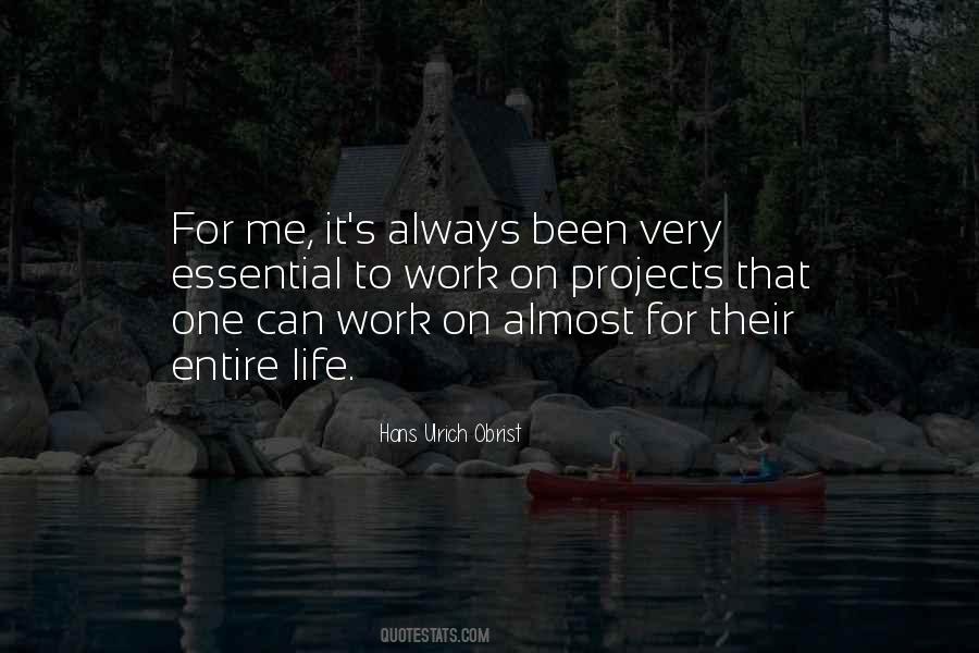 Essential For Life Quotes #978107
