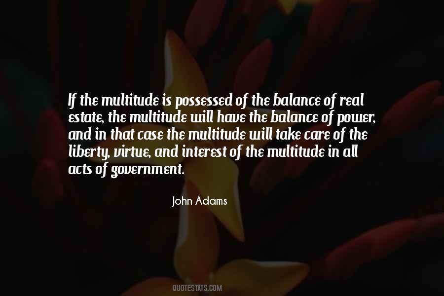 Quotes About The Balance Of Power #1304624