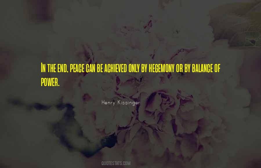 Quotes About The Balance Of Power #650255