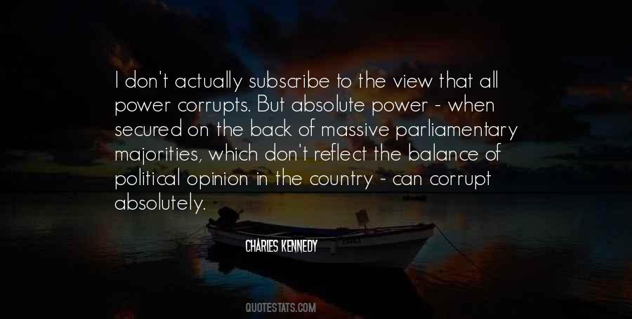 Quotes About The Balance Of Power #880022