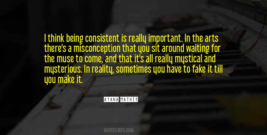 Quotes About Being Consistent #1075809