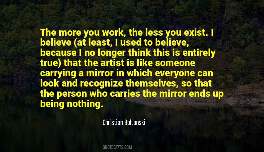 Person In The Mirror Quotes #1055437