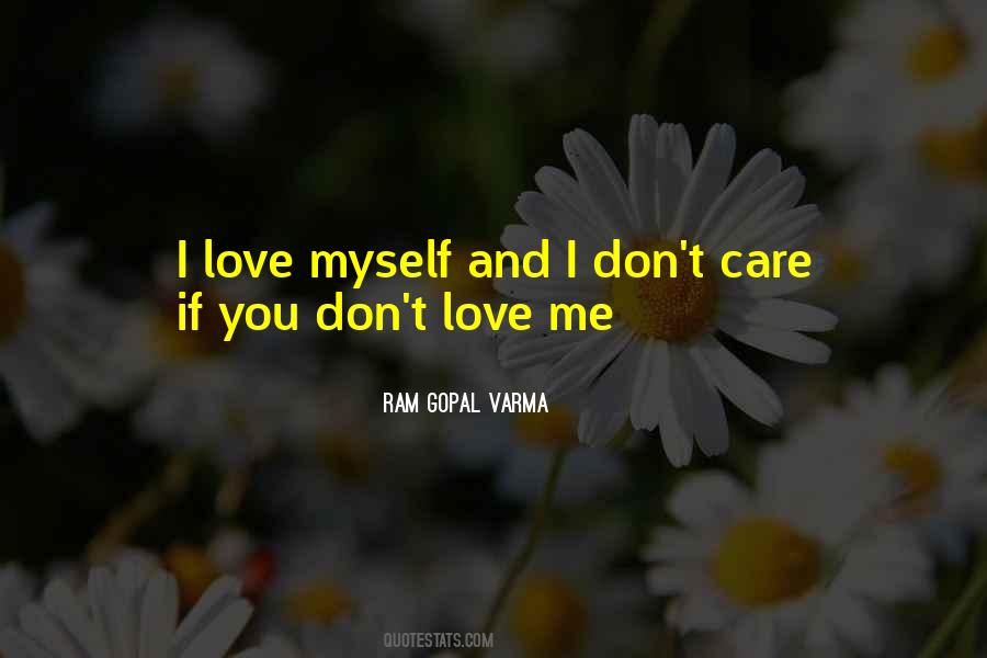 Quotes About They Dont Care #69931