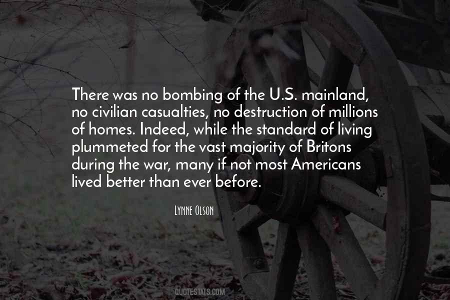 Quotes About Bombing #1566297