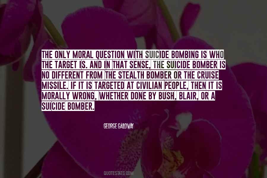 Quotes About Bombing #1723973