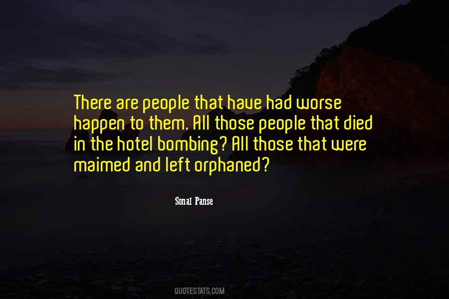 Quotes About Bombing #1736870