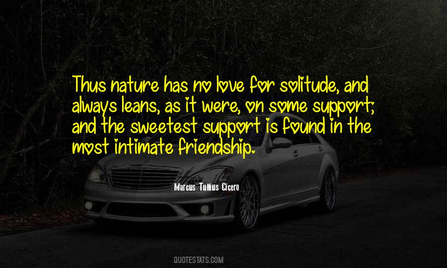 Quotes About Solitude In Nature #1100542