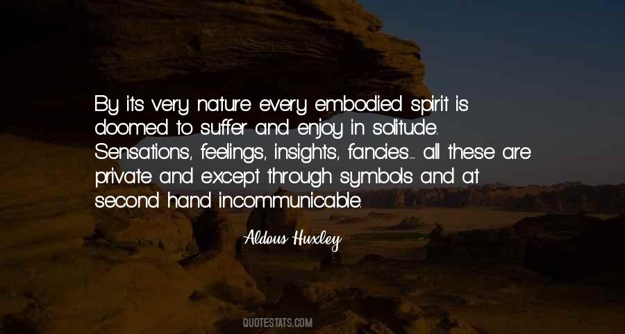 Quotes About Solitude In Nature #1569043