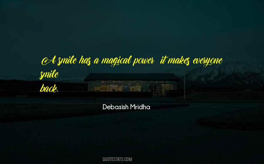 Magical Smile Quotes #1347896