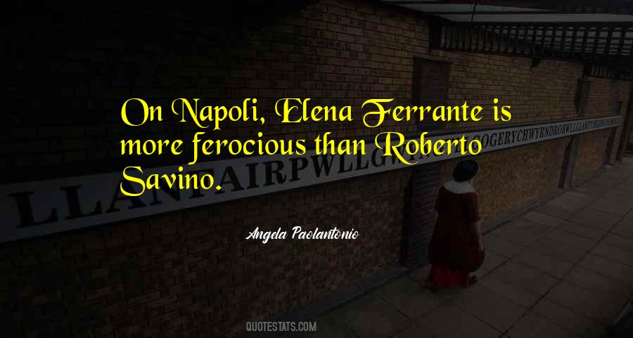 Quotes About Napoli #1314131