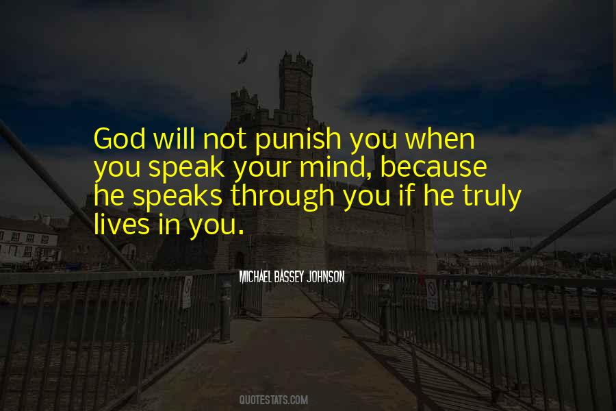 Quotes About God Speaks #203209
