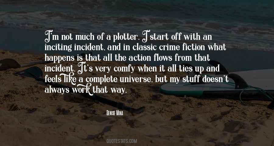 Action Fiction Quotes #1599273
