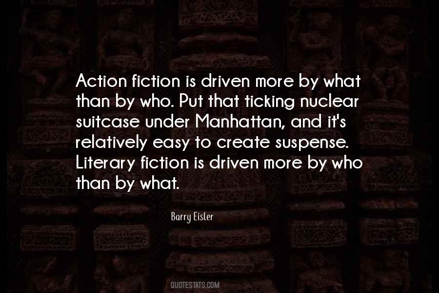 Action Fiction Quotes #395419