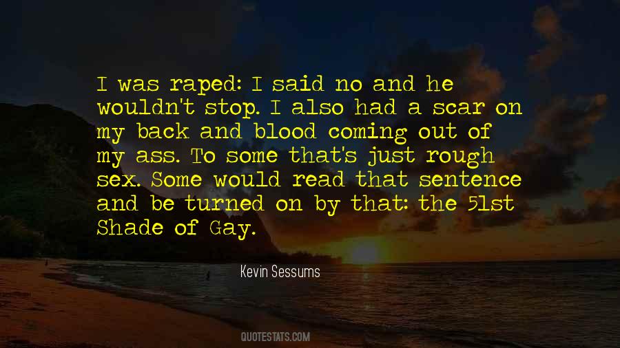 Gay Blood Quotes #1114911