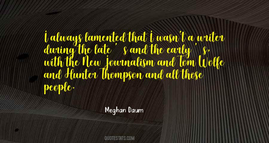 New Journalism Quotes #203027