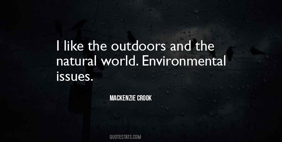 Quotes About The Environmental Issues #1497032