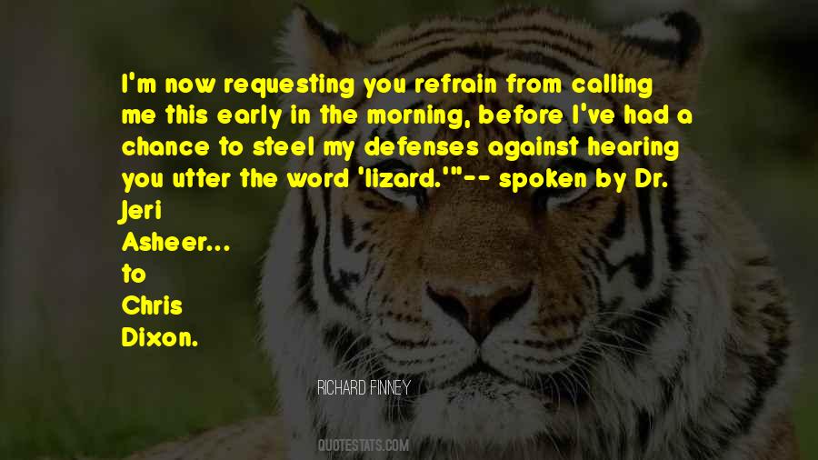 Quotes About Defenses #315571