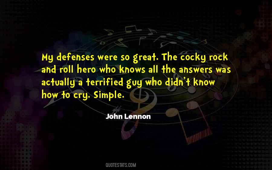 Quotes About Defenses #50179