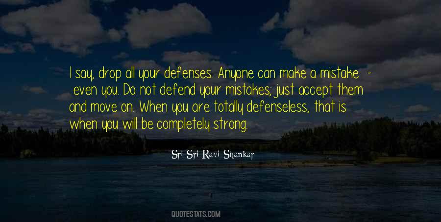 Quotes About Defenses #573563