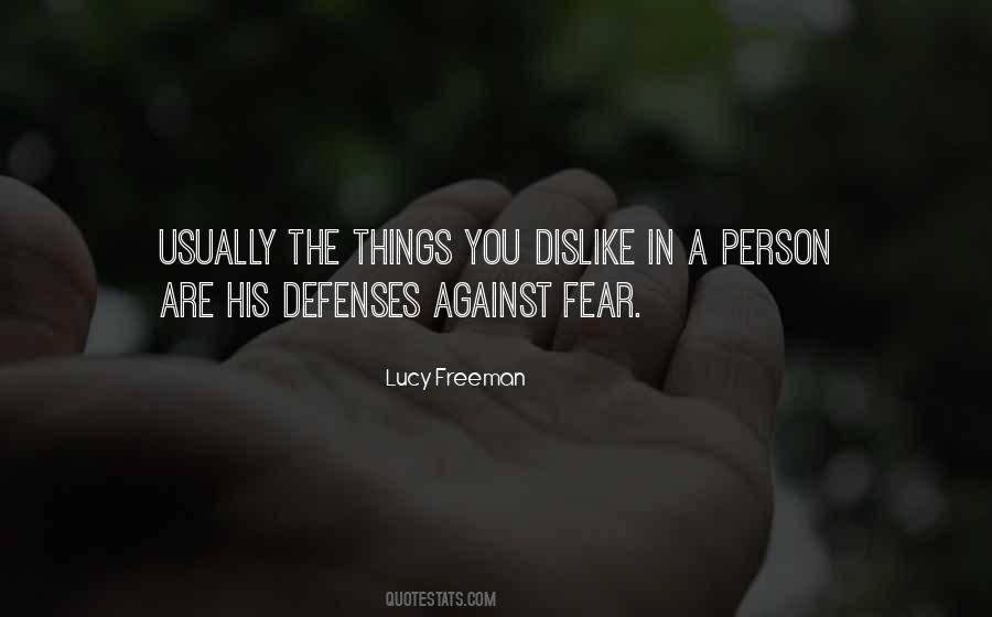 Quotes About Defenses #920446