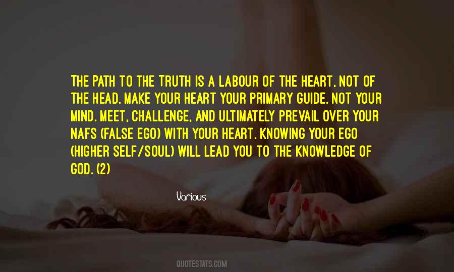 Quotes About Not Knowing The Truth #1745106