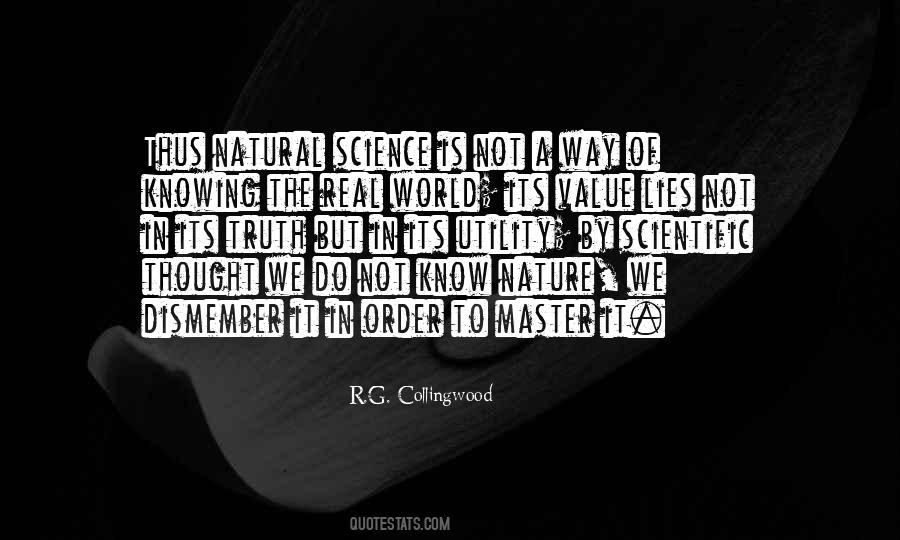 Quotes About Not Knowing The Truth #1756177
