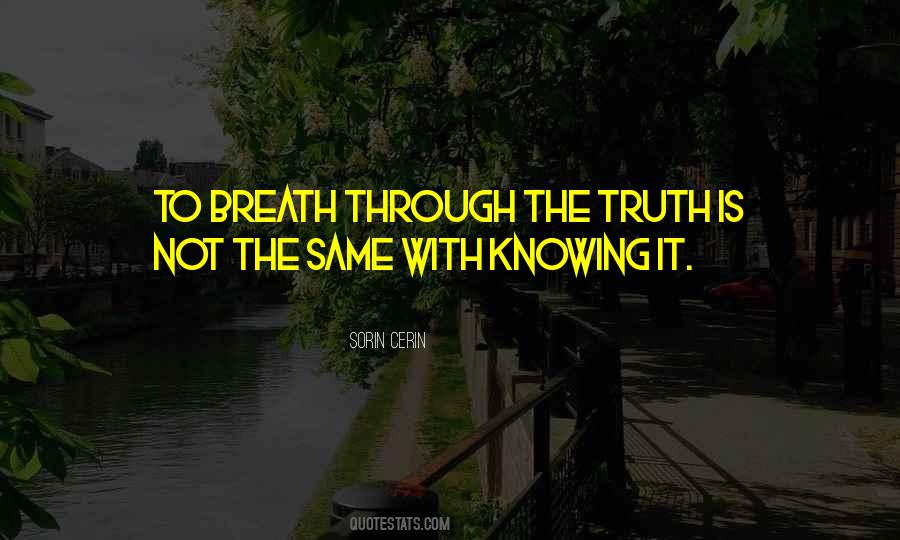 Quotes About Not Knowing The Truth #751590