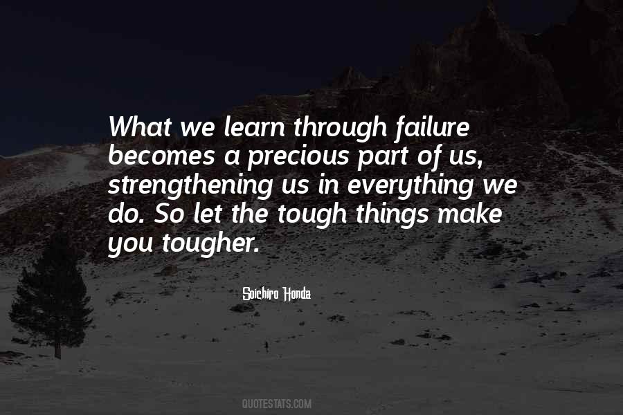 Quotes About Tougher #1422191