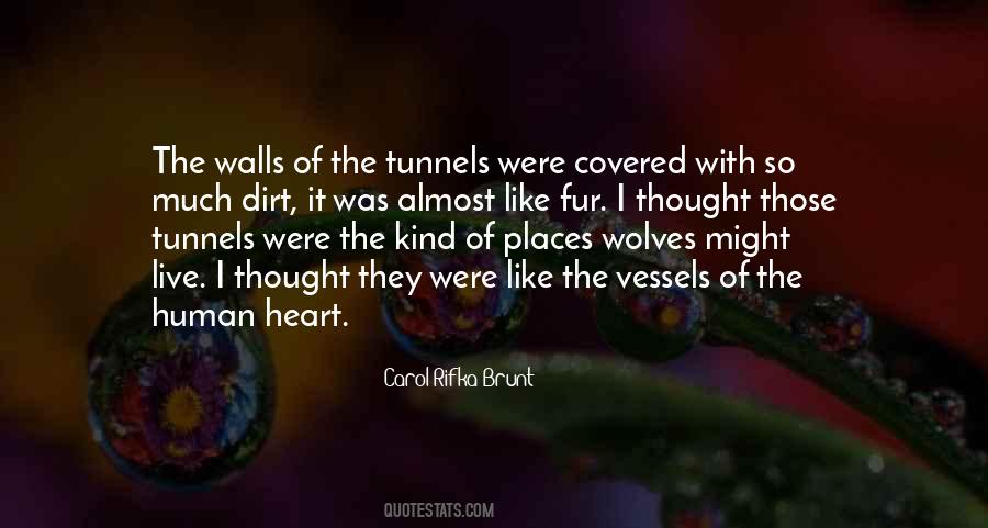 Quotes About Tunnels #152745