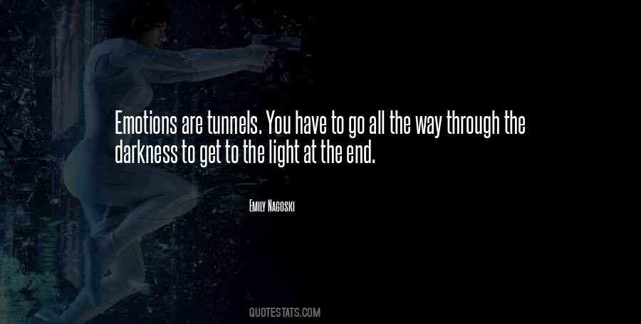 Quotes About Tunnels #1564843