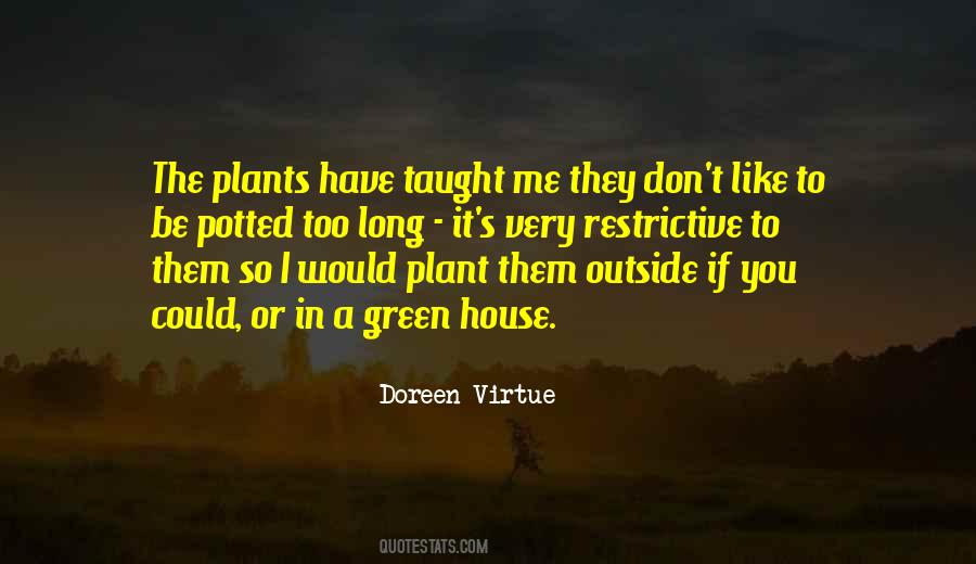 Quotes About House Plants #1205163