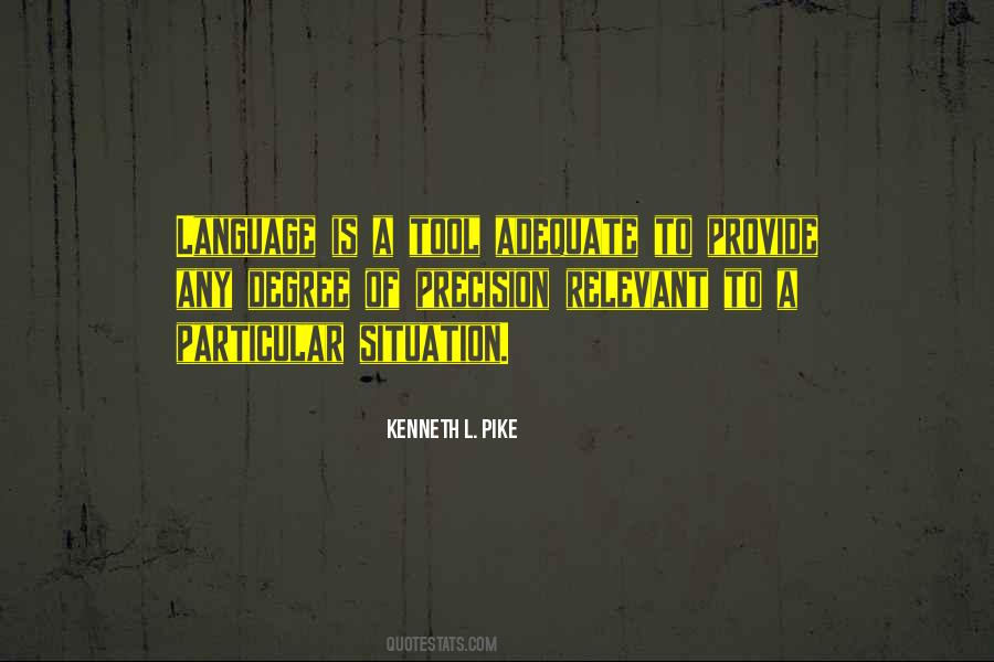 Particular Language Quotes #760153