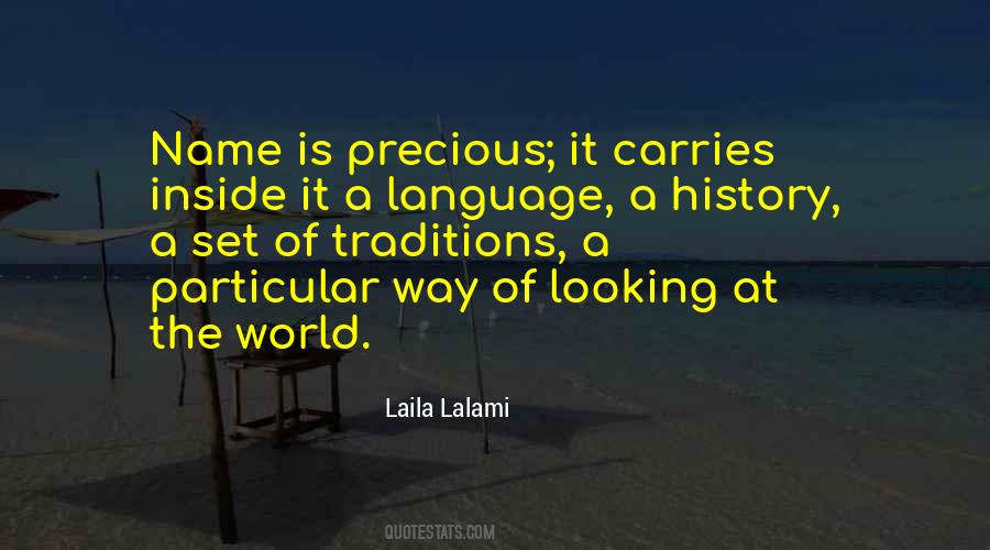 Particular Language Quotes #961027
