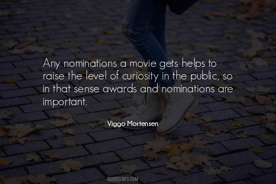 Quotes About Nominations #1601236