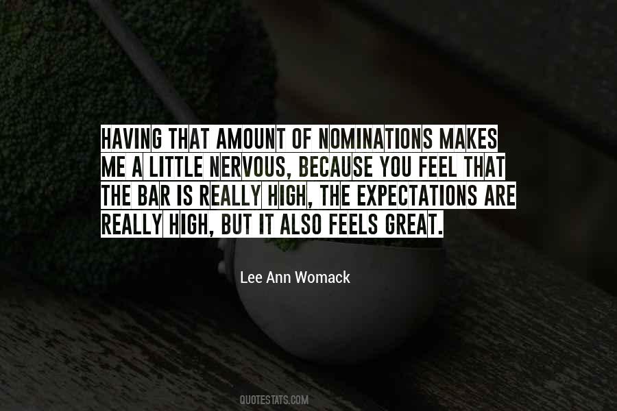 Quotes About Nominations #183526