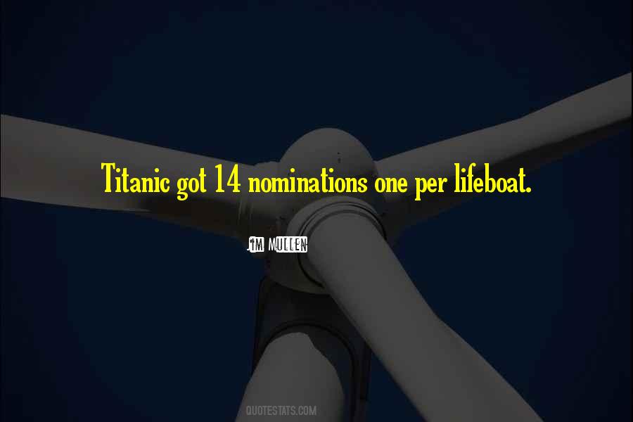 Quotes About Nominations #704339