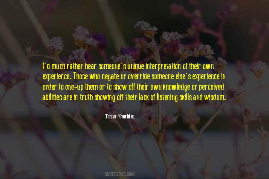 Quotes About Knowledge And Skills #929769